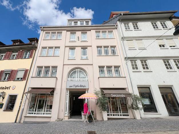 Wohnung zur Miete 1.100 € 2,5 Zimmer 98,6 m² 1. Geschoss frei ab 15.10.2026 Innenstadt Ravensburg 88212