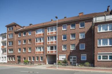 Wohnung zur Miete 499 € 3 Zimmer 74,1 m² 3. Geschoss Grenzstraße 71 Innenstadt Wilhelmshaven 26382