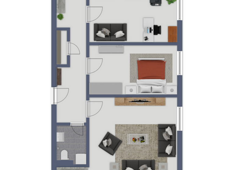 Wohnung zur Miete 890 € 3 Zimmer 89 m² 3. Geschoss Vorwerker Straße 135 St. Lorenz Nord Lübeck 23554