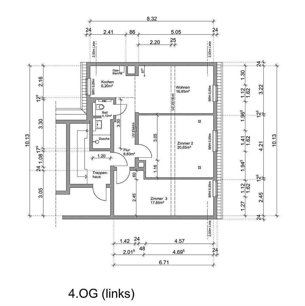 Wohnung zum Kauf 527.900 € 3 Zimmer 75 m²<br/>Wohnfläche 4.<br/>Geschoss ab sofort<br/>Verfügbarkeit Nordend - Ost Frankfurt 60389