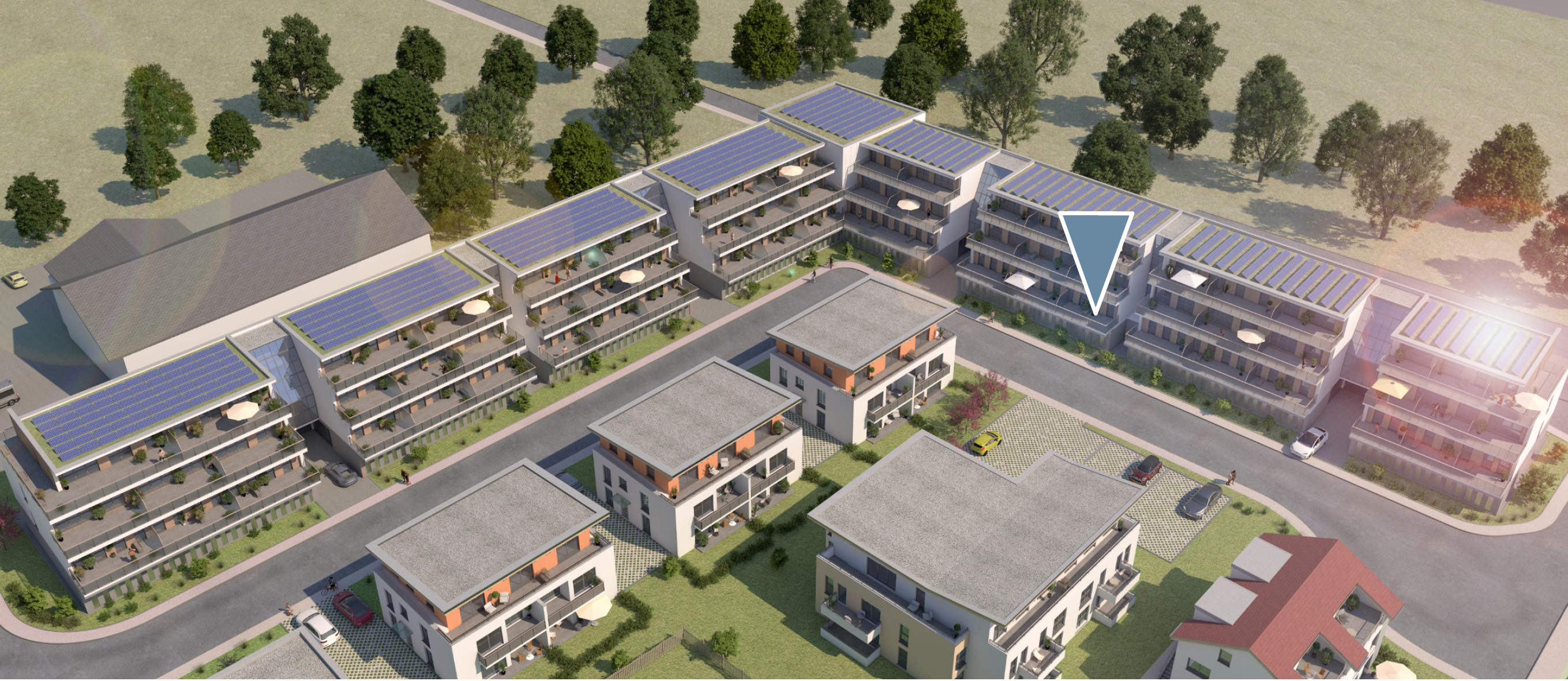 Wohnung zum Kauf provisionsfrei als Kapitalanlage geeignet 356.000 € 2 Zimmer 77,5 m²<br/>Wohnfläche Im Boden 31 Fronhausen Fronhausen 35112