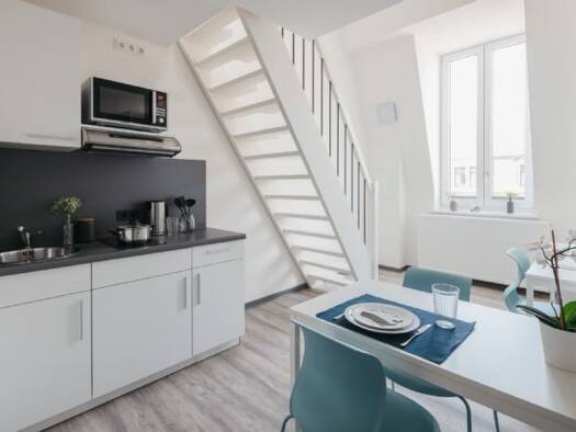 Studio zur Miete 429 € 22 m² frei ab sofort Holzhofgasse 1 Innere Neustadt Dresden 01099