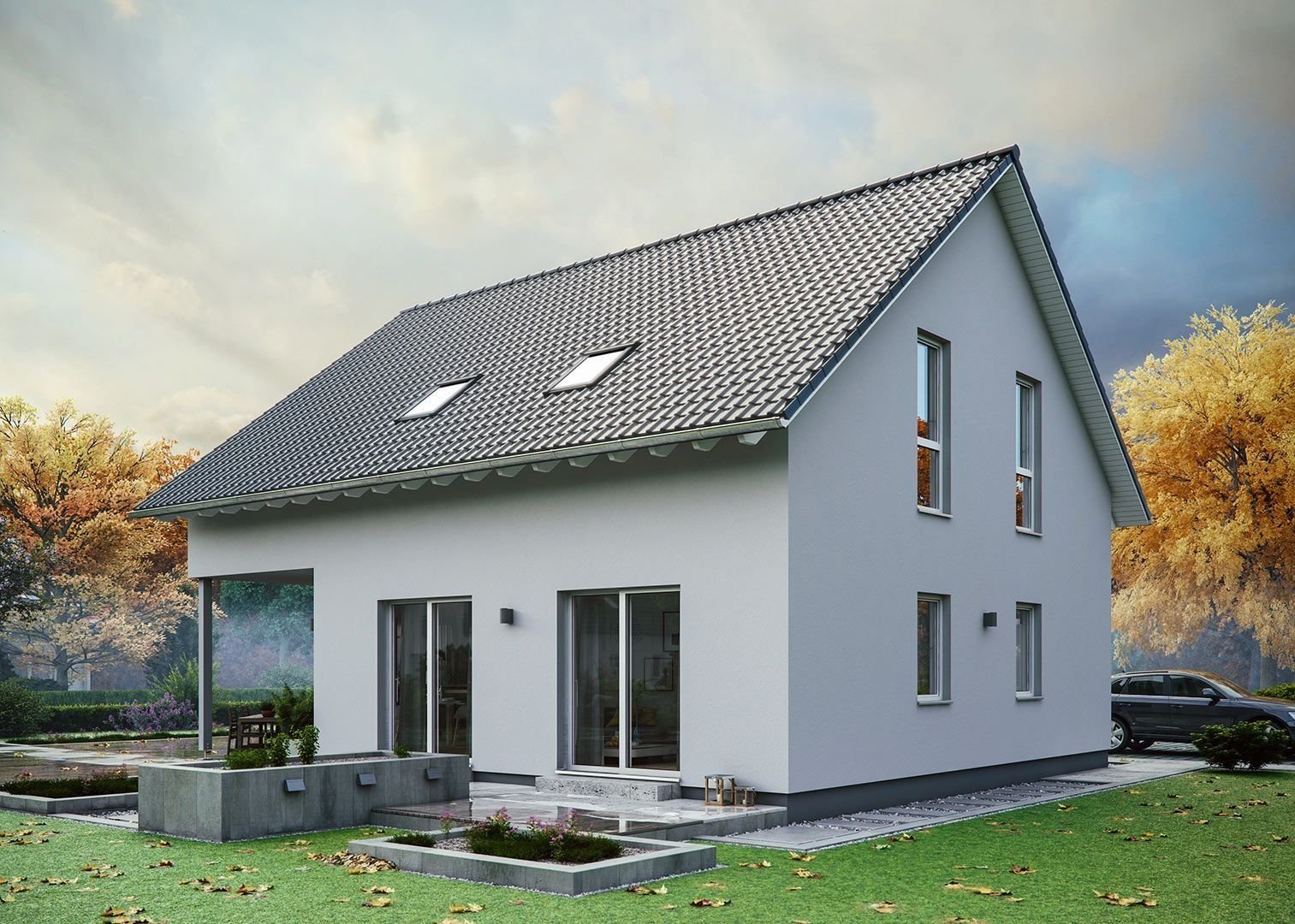 Einfamilienhaus zum Kauf provisionsfrei 468.567 € 7 Zimmer 186 m² 602 m² Grundstück Trossingen Trossingen 78647