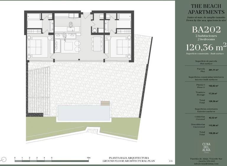 Studio zum Kauf 1.182.430 € 3 Zimmer 120,4 m² 1. Geschoss Armeñime / Puertito 38678