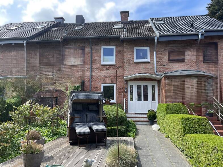 Reihenmittelhaus zum Kauf 289.000 € 3 Zimmer 78 m² 153 m² Grundstück Westliche Höhe Flensburg 24939