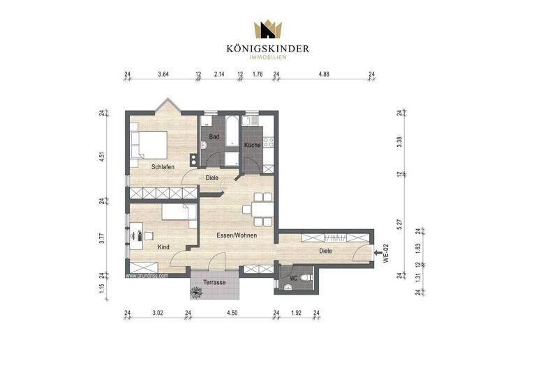 Wohnung zum Kauf 229.000 € 3 Zimmer 75 m² Bad Saulgau 88348