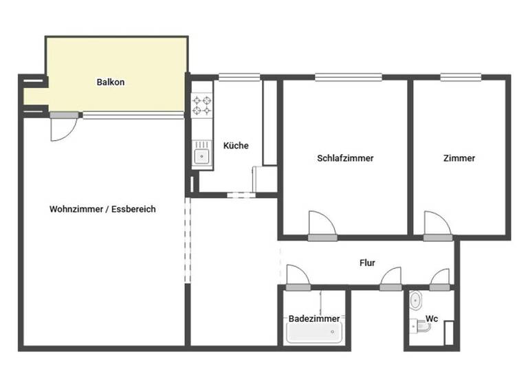 Sonstiges zum Kauf als Kapitalanlage geeignet 399.000 € 3,5 Zimmer 86,2 m² Fürstenfeldbruck 82256