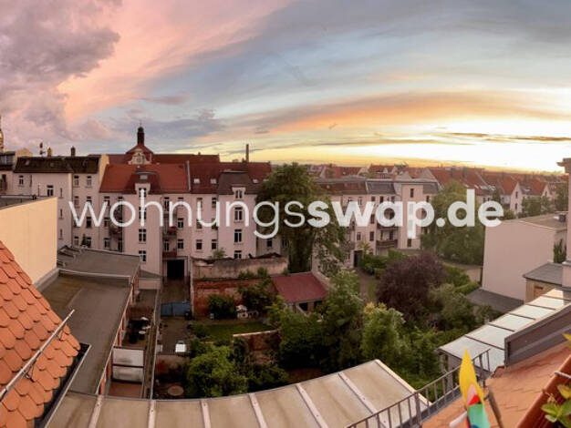 Studio zur Miete Tauschwohnung 850 € 3 Zimmer 88 m² 4. Geschoss Lindenau Leipzig-04177 4177