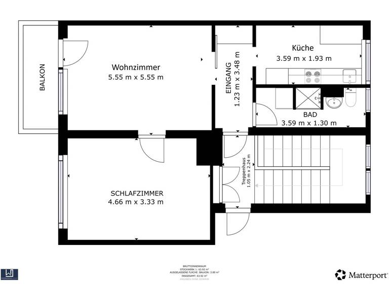 Wohnung zum Kauf 60.000 € 2 Zimmer 48,8 m² 4. Geschoss Gnoien 17179