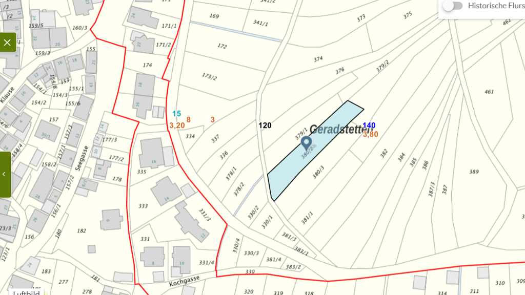 Grundstück zum Kauf provisionsfrei 710 m² Grundstück frei ab sofort Hebsack Remshalden 73630