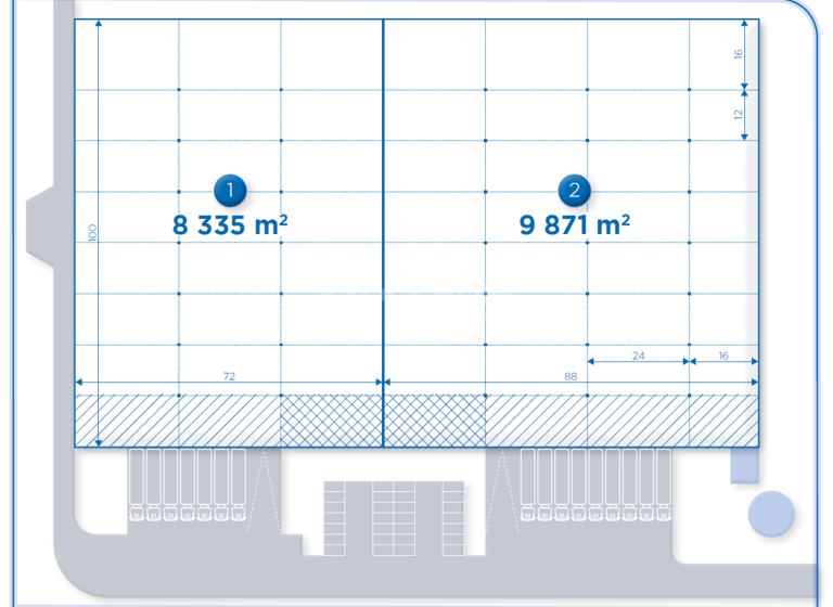 Halle/Industriefläche zur Miete provisionsfrei 16.000 m² Lagerfläche teilbar ab 7.232 m² Holten Oberhausen 46147