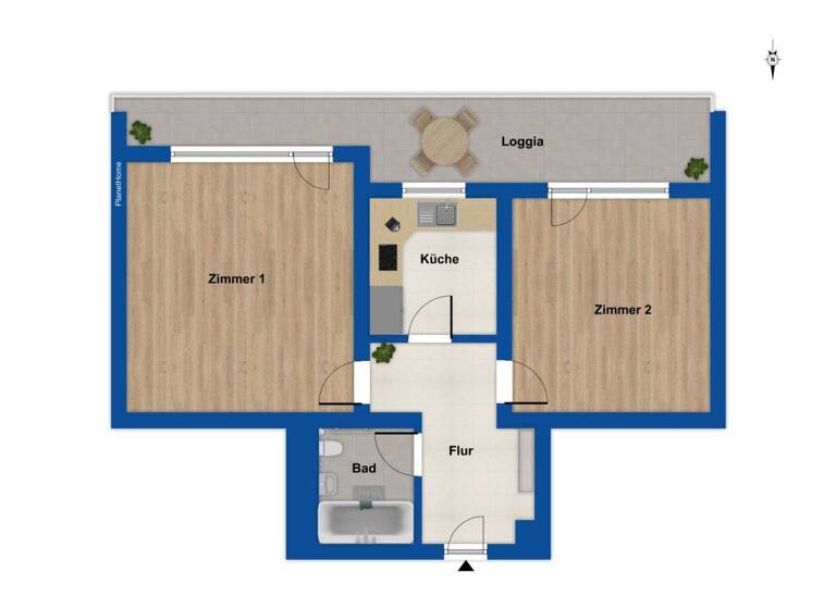Wohnung zum Kauf 339.000 € 2 Zimmer 59,3 m² 2. Geschoss Haar 85540