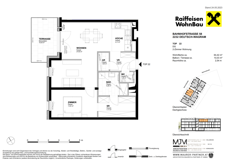 Wohnung zum Kauf provisionsfrei 330.000 € 2 Zimmer 64,4 m² Deutsch-Wagram 2232