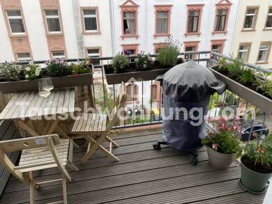 Terrassenwohnung zur Miete Tauschwohnung 1.000 € 2 Zimmer 63 m² 3. Geschoss Bornheim Frankfurt am Main 60385