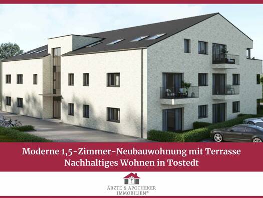 Wohnung zur Miete - Erstbezug 880 € 1,5 Zimmer 66,1 m² frei ab 01.05.2026 Todtglüsingen Tostedt / Todtglüsingen 21255