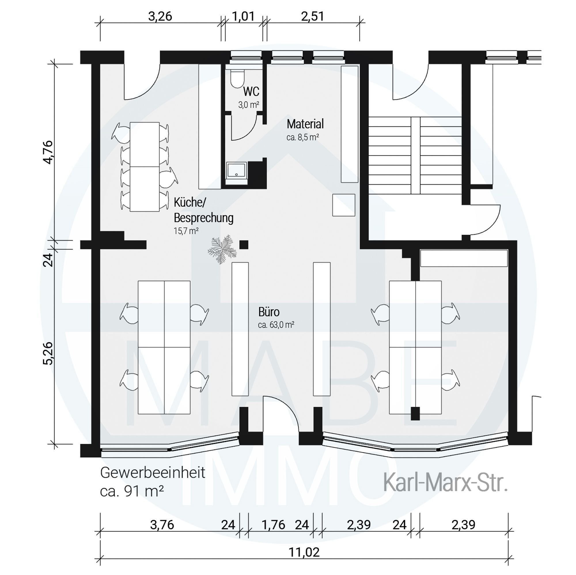 Ladenfläche zur Miete provisionsfrei 248 € 91 m²<br/>Verkaufsfläche Karl-Marx-Str. 3 Hagenwerder Görlitz 02827