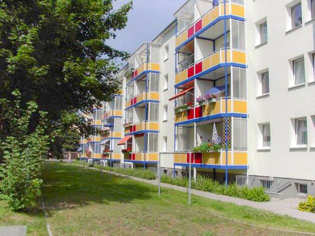 Wohnung zur Miete 355 € 2 Zimmer 48,6 m² 2. Geschoss frei ab sofort Badeleber Straße 2 Beimssiedlung Magdeburg 39110