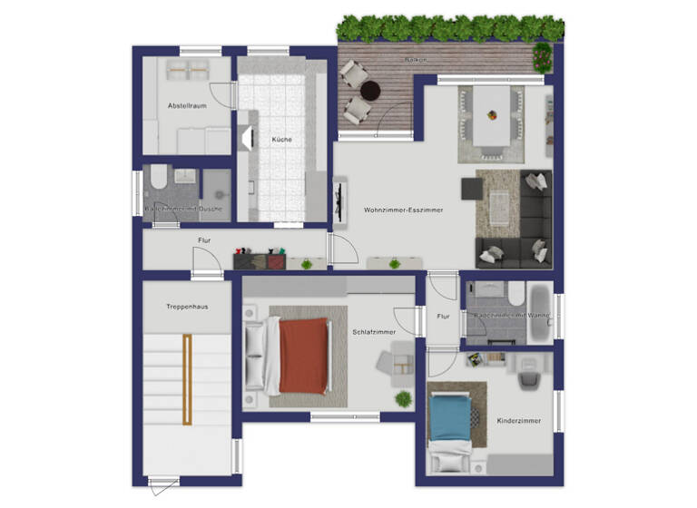 Wohnung zum Kauf 258.000 € 3,5 Zimmer 92,3 m² Amberg 92224