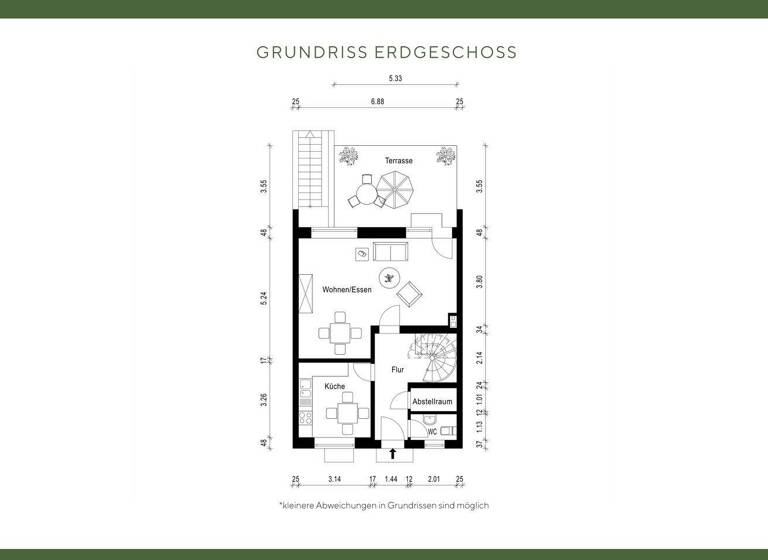 Reihenendhaus zum Kauf 379.000 € 5,5 Zimmer 151 m² 365 m² Grundstück Gievenbeck Münster 48161