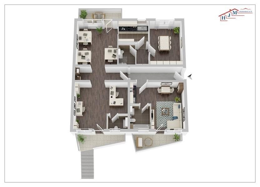 Bürofläche zum Kauf 412.050 € 5 Zimmer 92,7 m²<br/>Bürofläche Bad Nauheim - Kernstadt Bad Nauheim 61231