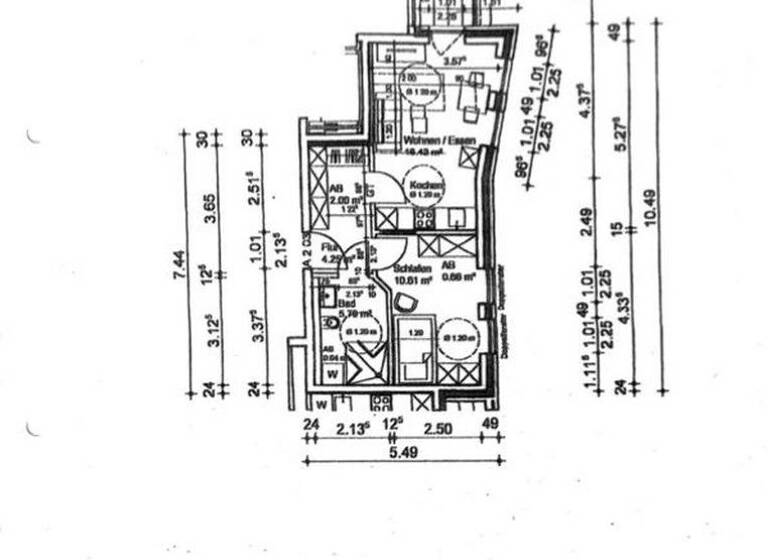 Wohnung zum Kauf provisionsfrei 250.000 € 2 Zimmer 43 m²<br/>Wohnfläche Erkrather Straße 147 Flingern Süd Düsseldorf 40233