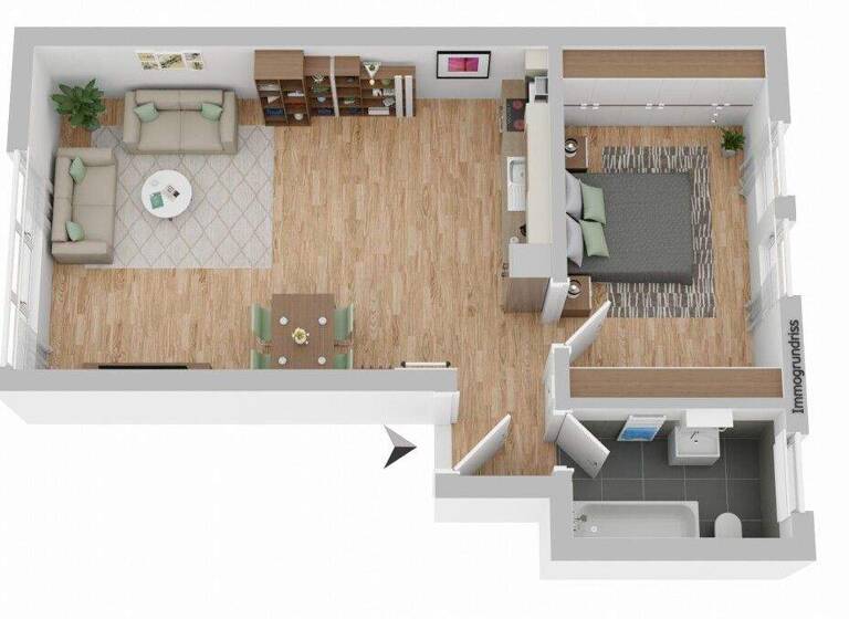 Wohnung zum Kauf 179.000 € 2 Zimmer 55 m² Tuttlingen 78532