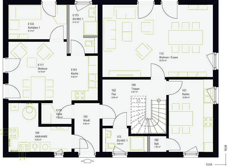 Mehrfamilienhaus zum Kauf provisionsfrei 379.800 € 8 Zimmer 198 m² 892 m² Grundstück Bechhofen 91572