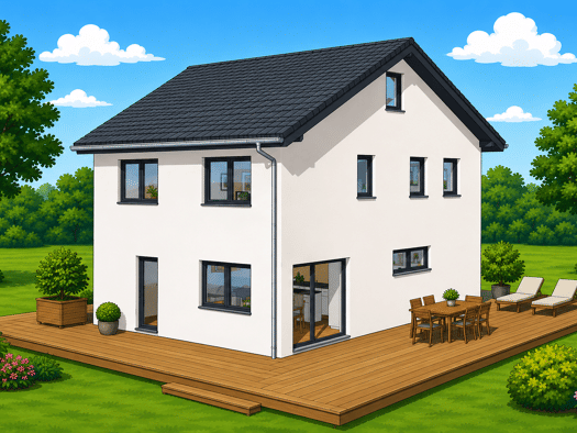 Doppelhaushälfte zum Kauf 879.000 € 5 Zimmer 138 m² 377 m² Grundstück Bruckmühl Bruckmühl 83052