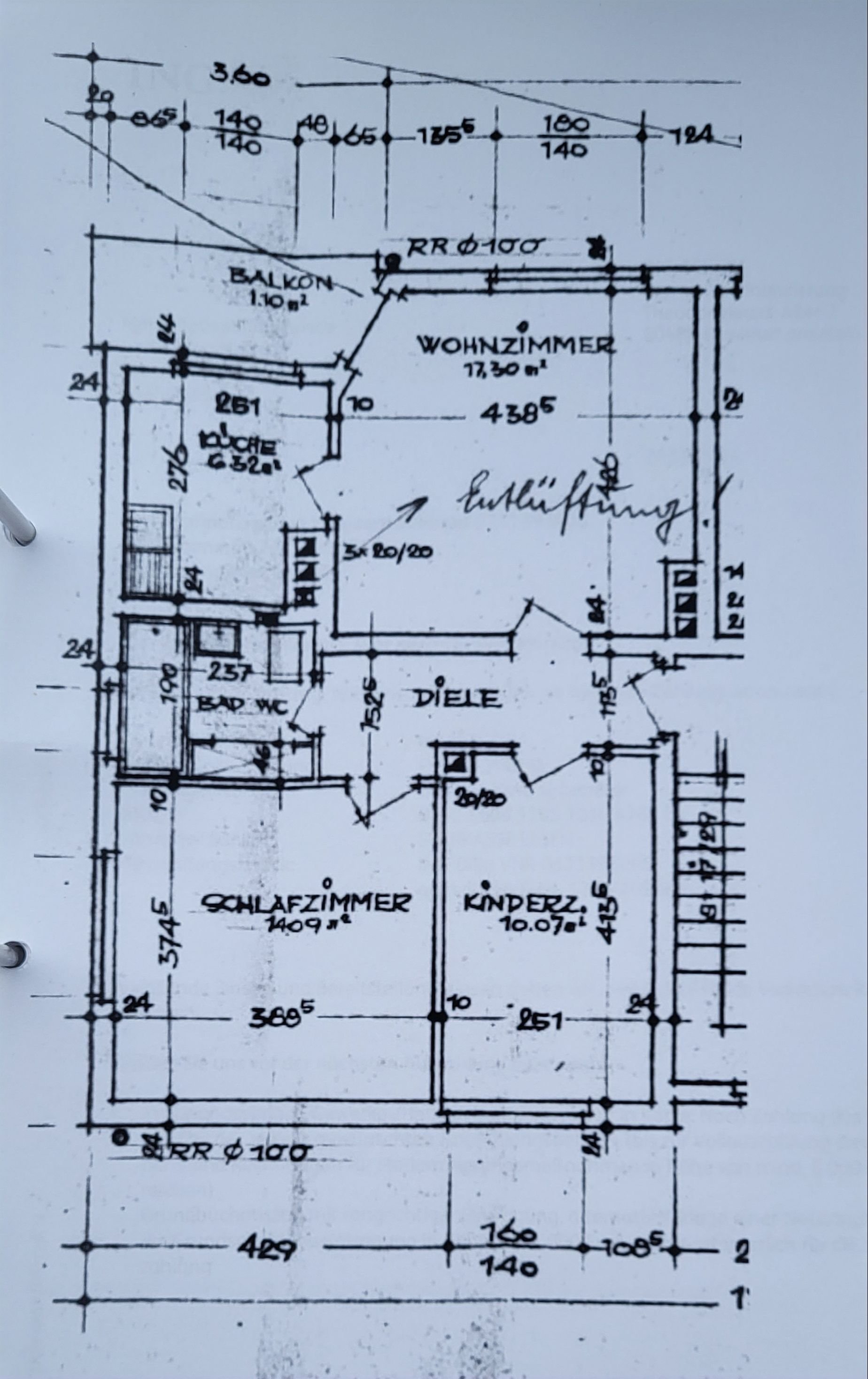 Wohnung zur Miete 495 € 3,7 Zimmer 58,4 m²<br/>Wohnfläche 2.<br/>Geschoss ab sofort<br/>Verfügbarkeit Bochhold Essen 45355