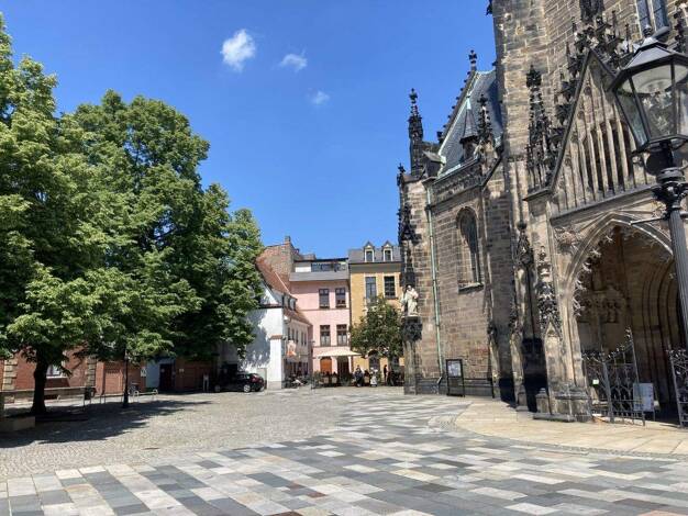 Wohnung zur Miete 255 € 1 Zimmer 42 m² 2. Geschoss Innere Plauensche Straße 7 Innenstadt Zwickau 08056