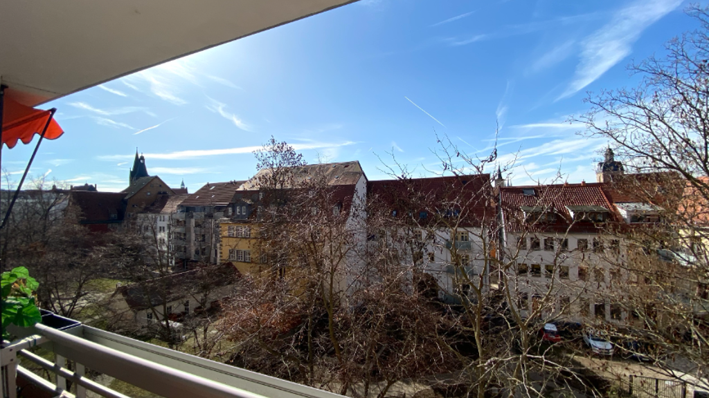 Wohnung zur Miete 375 € 2 Zimmer 54,7 m² 4. Geschoss Juri-Gagarin-Ring 133 Altstadt Erfurt 99084