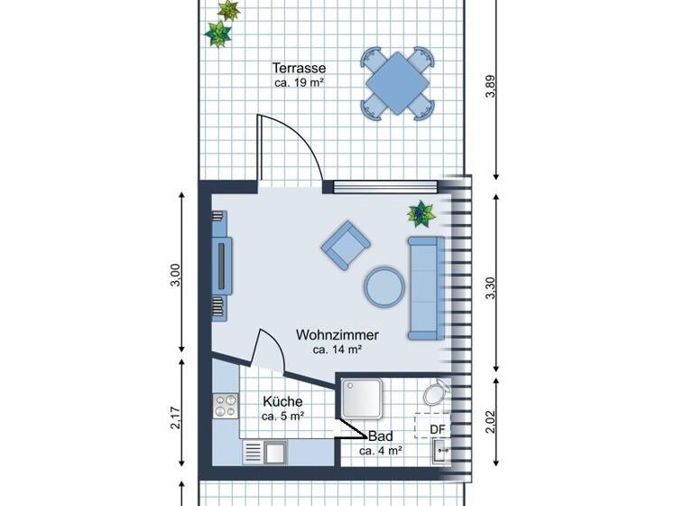 Haus zum Kauf provisionsfrei 129.000 € 2 Zimmer 48 m²<br/>Wohnfläche 430 m²<br/>Grundstück Kinnbackenhagen Groß Mohrdorf / Kinnbackenhagen 18445