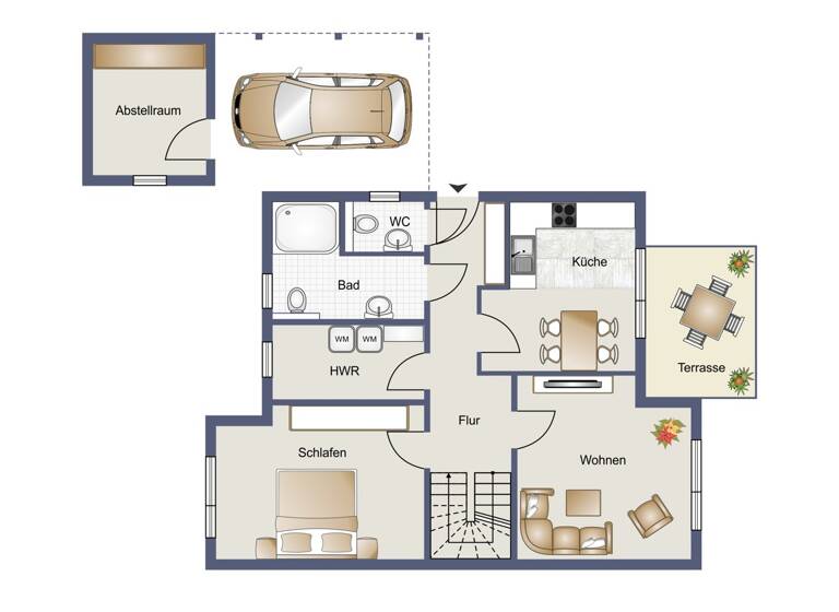Doppelhaushälfte zum Kauf - Erstbezug 359.000 € 2 Zimmer 81 m² 312 m² Grundstück Haxtum Aurich 26605