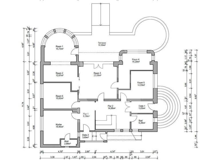 Mehrfamilienhaus zum Kauf als Kapitalanlage geeignet 725.000 € 370 m² 1.150 m² Grundstück Steinheim Hanau 63456