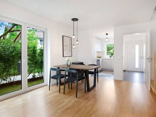 Reihenmittelhaus zum Kauf - Neubau provisionsfrei 1.193.900 € 4 Zimmer 140,5 m² 147,8 m² Grundstück Ganzenmüllerstraße Allach-Untermenzing München 80999