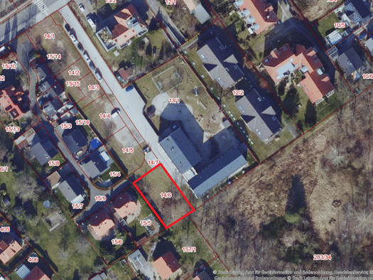 Freizeitgrundstück zur Miete provisionsfrei 550 € 550 m² Grundstück frei ab sofort Seehausener Allee 24 Seehausen Leipzig 04356