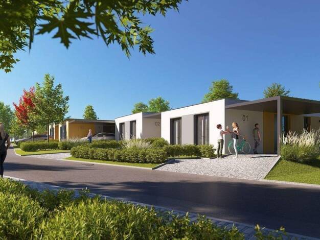 Terrassenwohnung zum Kauf provisionsfrei 356.500 € 4,5 Zimmer 115 m² frei ab 15.12.2026 Siedlerweg Oberkaina Bautzen 02625