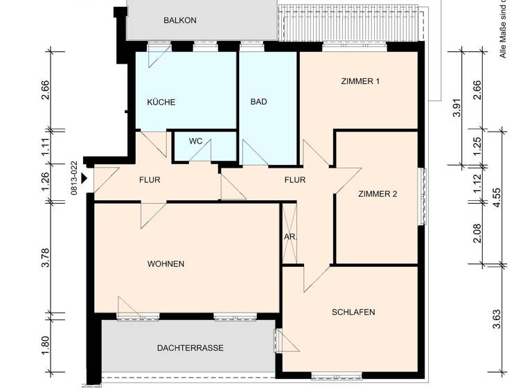 Penthouse zur Miete 1.064 € 4 Zimmer 107,5 m² 5. Geschoss frei ab 01.06.2026 Scheffelstr. 2 Ratzeburg 23909
