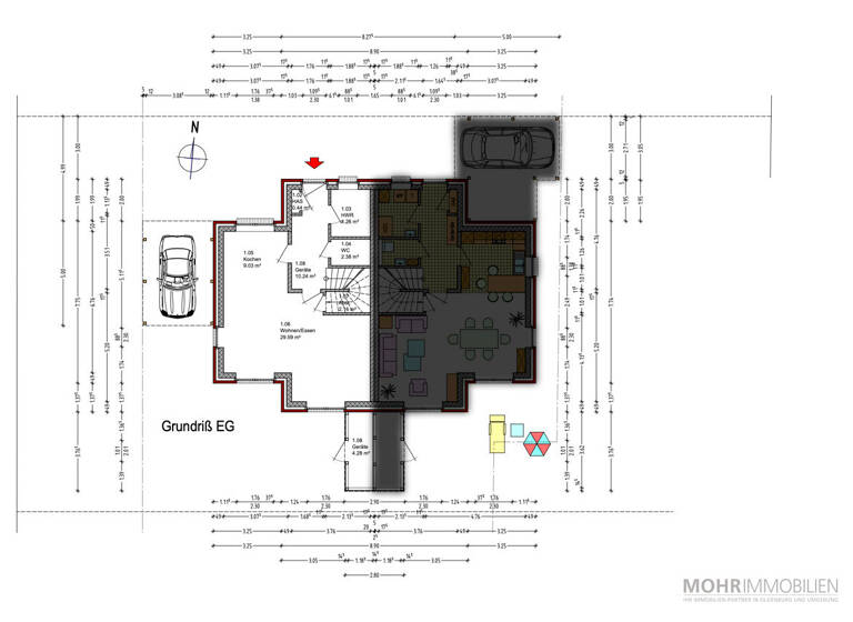 Doppelhaushälfte zum Kauf 359.900 € 4 Zimmer 104 m²<br/>Wohnfläche 300 m²<br/>Grundstück Wunderburgstraße Oldenburg 26135