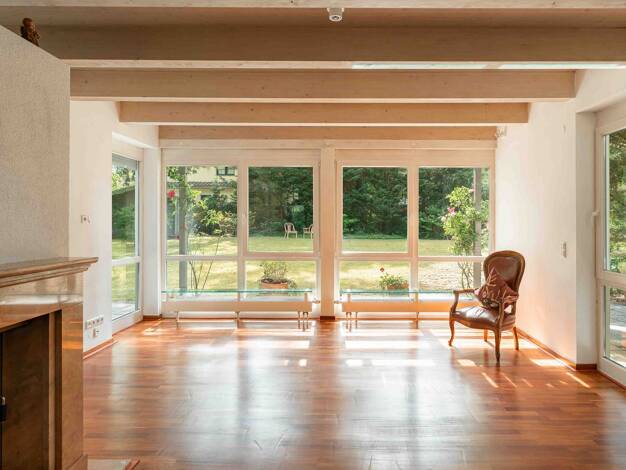 Einfamilienhaus zur Miete 3.600 € 5 Zimmer 220 m² 1.005 m² Grundstück Tristanstraße 34 Groß Glienicke Potsdam 14476