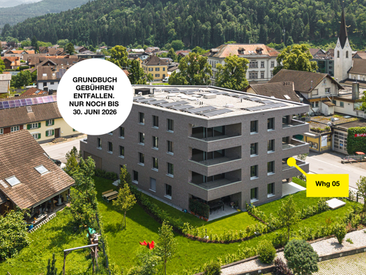 Terrassenwohnung zum Kauf - Erstbezug 667.000 € 4 Zimmer 92,8 m² 1. Geschoss Sebastianstraße 1 Feldkirch 6800
