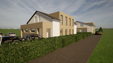 Doppelhaushälfte zum Kauf - Erstbezug 375.000 € 4 Zimmer 87 m² 294 m² Grundstück Ludwigsfelde Ludwigsfelde 14974
