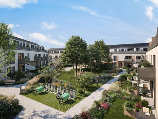 Studio zum Kauf - Erstbezug provisionsfrei 331.900 € 1 Zimmer 28,2 m² EG Feldmoching-Hasenbergl München 80995