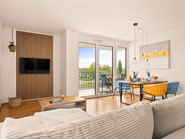 Wohnung zur Miete 1.240 € 2 Zimmer 65 m² Fischbach Friedrichshafen 88048