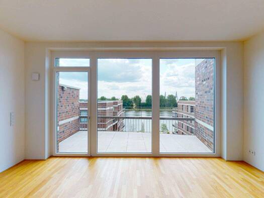 Wohnung zur Miete 1.360 € 3 Zimmer 96,8 m² 2. Geschoss frei ab 01.04.2026 Kommodore-Johnsen-Boulevard 40 Handelshäfen Bremen 28217