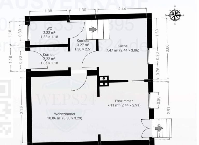 Reihenmittelhaus zum Kauf 307.000 € 5 Zimmer 118 m² 251 m² Grundstück frei ab 01.06.2026 Reform Magdeburg 39118