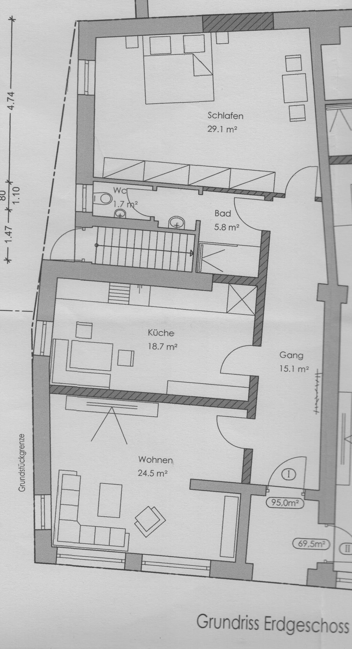 Wohnung zur Miete 950 € 2 Zimmer 95 m²<br/>Wohnfläche EG<br/>Geschoss ab sofort<br/>Verfügbarkeit Waging am See Waging a. See 83329