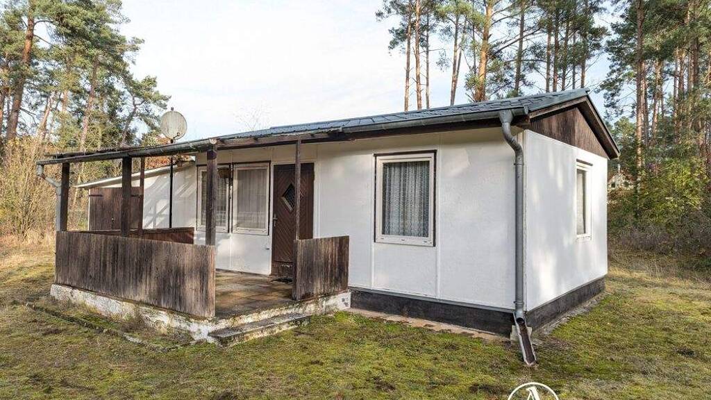 Bungalow zum Kauf 98.000 € 3 Zimmer 29,5 m² 4.395 m² Grundstück Schlunkendorf Beelitz/Schlunkendorf 14547