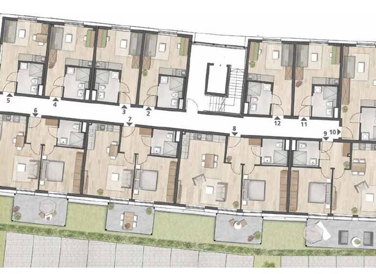 Studio zur Miete 350 € 1 Zimmer 24,7 m² 1. Geschoss frei ab 01.07.2026 Kulmbach 95326