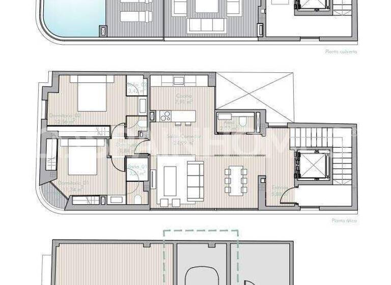 Studio zum Kauf 699.000 € 3 Zimmer 78 m² 1. Geschoss Málaga 29680